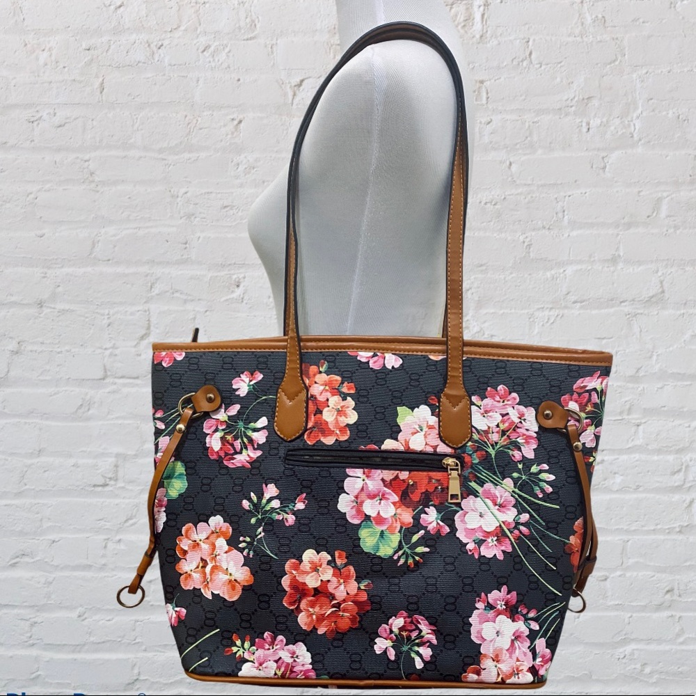 Floral Tote Handbag